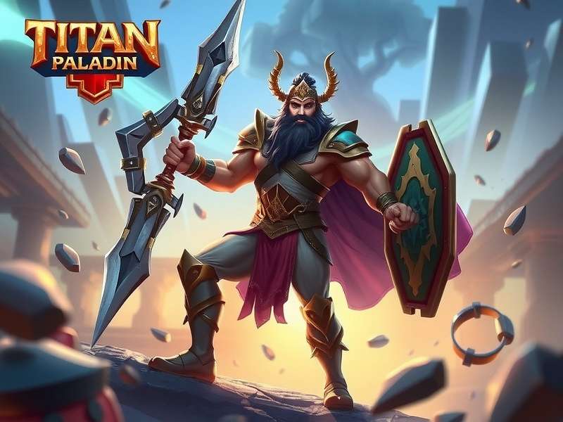 Titan Anise Paladin Game Cover - Action RPG & MOBA for Indian Players